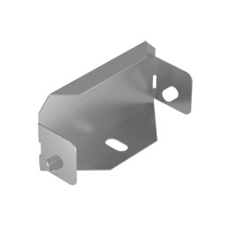 Заглушка торцевая 200х100 сталь 0.8мм нерж. ASD-electric STS.2010.08.INOX