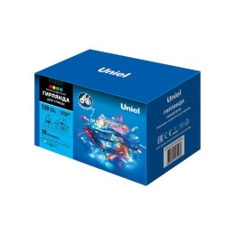 Гирлянда LED со статическим свечением ULD-S1000-120/SWK MULTI IP67 10м соедин. 120 диодов разноцвет.
