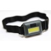 Фонарь налобный LED5356 0.95Вт COB LED 3 реж. 3XAAA пласт черн. Ultraflash 14641