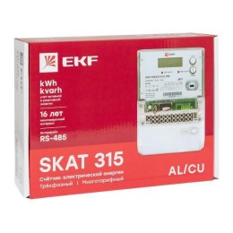 Счетчик SKAT 315E/0.5S-5(7.5) TIRP 3ф многотариф. PROxima EKF 31503R