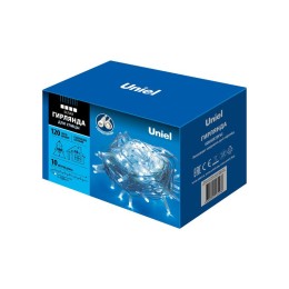 Гирлянда LED со статическим свечением ULD-S1000-120/SWK WHITE IP67 10м соедин. 120 диодов бел. свет