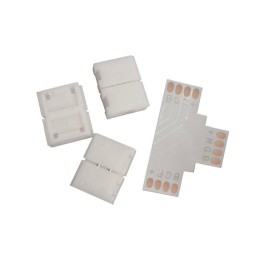 Набор коннекторов для светодиодной ленты Т-образ. RGB3014/5050/5060/5630 12В 10мм IP20 GAUSS BT430