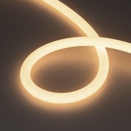 Лента светодиодная MOONLIGHT-TOP-A336-D18mm 24V Warm 3000К 360deg 14.4Вт/м IP65 2835 wire x1 гермети