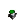 Кнопка нажимная круглая CM101DY (2НО) зел. EMAS CM101DY