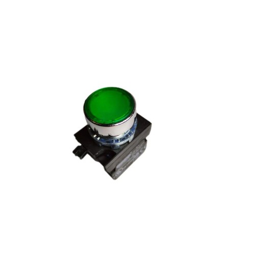 Кнопка нажимная круглая CM101DY (2НО) зел. EMAS CM101DY