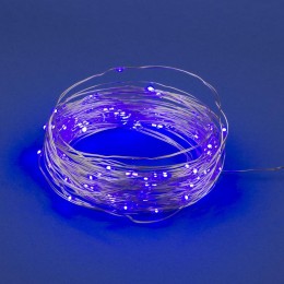 Гирлянда LED на батарейках ULD-S1000-100/SCB/3AA PURPLE IP20 DEW 3AA (не в/к) "Роса" 10м 100 диодов