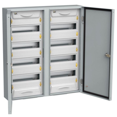 Корпус ЩРн-2х48з-1 UNIVERSAL IP54 метал. IEK MKM11-N-2X48-54-Z-U