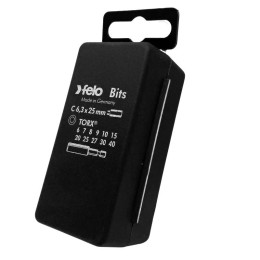 Набор бит Tx Industrial с держателем бит в кейсе 13 бит FELO 02691016