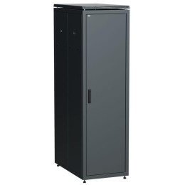 Шкаф сетевой 19дюйм LINEA N 47U 600х1000мм металлические двери черн. ITK LN05-47U61-MM