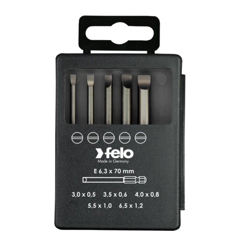 Набор бит SL Industrial 70мм в кейсе 5 бит FELO 03091716