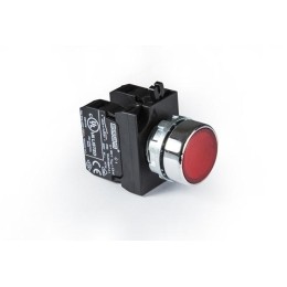 Кнопка нажимная круглая CM101DК (2НО) красн. EMAS CM101DK