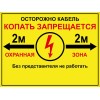 Табличка ПВХ односторонняя 210х280х5мм Протэкт УП-00006260