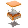 Коробка огнестойкая ОП двухкомпонентная 60-0303-FR6.0-4-4-Р Е15-Е60 100х100х40 Промрукав 60-0303-FR6