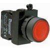 Кнопка нажимная круглая CP101DК (2НО) красн. EMAS CP101DK