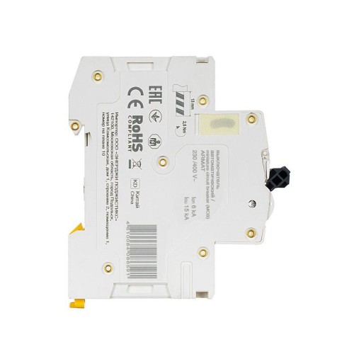 Выключатель автоматический модульный 2п C 8А M06N ARMAT IEK AR-M06N-2-C008