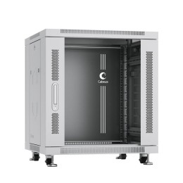 Шкаф монтажный телекоммуникационный напольный SH-05C-12U60/60 19дюйм для распред. и серверн. оборудо