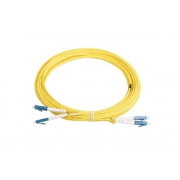 Патч-корд FC-D2-9-LC/UR-LC/UR-H-10M-LSZH-YL волоконно-оптический (шнур) SM 9/125 (OS2) LC/UPC-LC/UPC