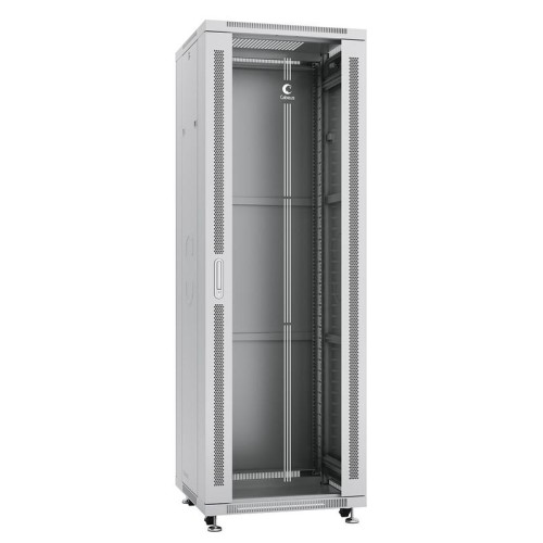 Шкаф монтажный телекоммуникационный напольный SH-05C-37U60/60 19дюйм для распред. и серверн. оборудо