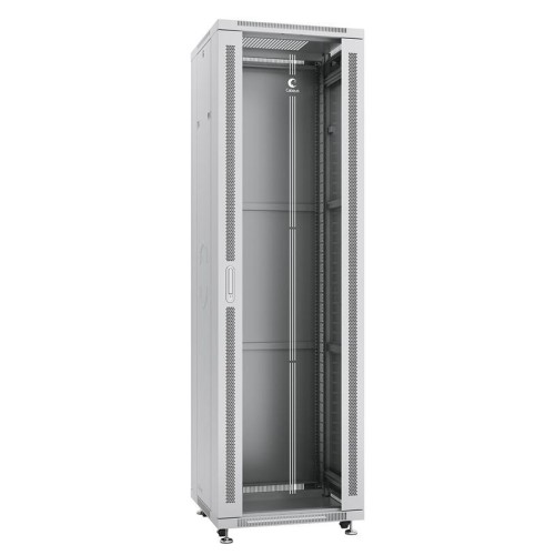 Шкаф монтажный телекоммуникационный напольный SH-05C-42U60/60 19дюйм для распред. и серверн. оборудо