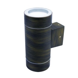 Светильник уличный UUL-S92A 2х50W/GX53 IP65 BRONZE под две лампы GX53 архитектурный накладной корпус