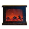 Фонарь LED "Камин" ULD-L2821-005/DNB/RED BROWN FIREPLACE 3АА (не в/к) 28х21см 5 диодов эффект пламен