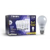 Набор ПРОМО лампа светодиодная 12Вт А60 3000К Е27 176-264В (Promo 5+1 шт) TOKOV ELECTRIC Promo-A60-E