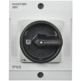 Переключатель кулачковый 10А (сх. 54) в боксе закрытая рукоятка IEK MI-CS21-010-054