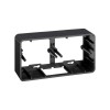 Коробка для наружн. монтажа на 2-мод. K45 графит Simon Connect R450-14