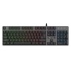 Клавиатура KG480 игровая проводная металл. с подсветкой черн. Intro Б0060192
