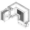 Секция Z-образ. прав. вниз 2000А Al 3L+N+PER НК IP55 тран. IEK LB-2000A4-25-F-ZRD