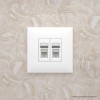 Розетка компьютерная 2-м СП Avanti "Белое облако" RJ45 кат.6 DKC 4400294