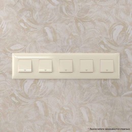 Рамка 5-м 10мод. Avanti "Ванильная дымка" DKC 4405900