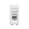 Розетка компьютерная 1мод. Avanti "Белое облако" RJ45 кат.5E модульная DKC 4400461