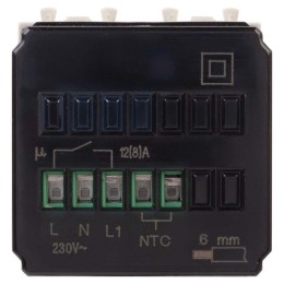 Термостат 2мод. Avanti "Ванильная дымка" для теплых полов DKC 4405162