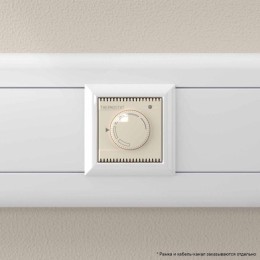 Термостат 2мод. Avanti "Ванильная дымка" для теплых полов DKC 4405162