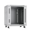 Шкаф монтажный телекоммуникационный напольный SH-05C-12U60/80 19дюйм для распред. и серверн. оборудо