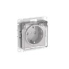 Розетка AtlasDesign Aqua 16А IP44 с заземл. защ. шторки с прозр. крышкой быстрозажим. клем. механизм