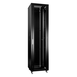 Шкаф монтажный телекоммуникационный напольный SH-05C-47U60/80-BK 19дюйм для распред. и серверн. обор