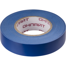 Изолента ПВХ 15мм (рул.20м) 71 681 OIT-B15-20/B син. ОНЛАЙТ 71681