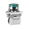 Кнопка КМЕ4540мЛС-24В-зеленый-4но+0нз-цилиндр-индикатор-IP54 КЭАЗ 289920