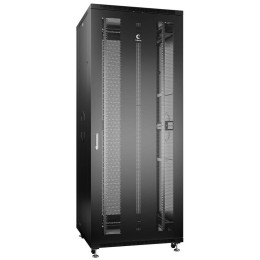 Шкаф монтажный телекоммуникационный напольный ND-05C-42U80/80-BK 19дюйм для распред. и серверн. обор