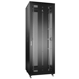 Шкаф монтажный телекоммуникационный напольный ND-05C-47U80/80-BK 19дюйм для распред. и серверн. обор