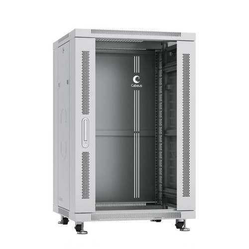Шкаф монтажный телекоммуникационный напольный SH-05C-18U60/100 19дюйм для распред. и серверн. оборуд
