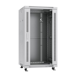 Шкаф монтажный телекоммуникационный напольный SH-05C-22U60/100 19дюйм для распред. и серверн. оборуд