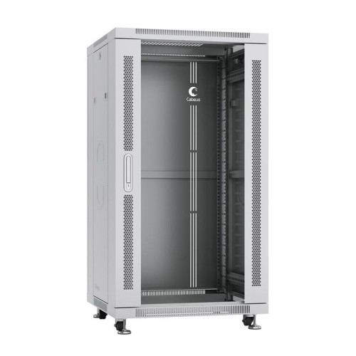 Шкаф монтажный телекоммуникационный напольный SH-05C-22U60/100 19дюйм для распред. и серверн. оборуд