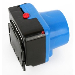 Фонарь аккумуляторный налобный LED5375 LED 0.4Вт 2 режима 220В пластик. голуб. (бокс) Ultraflash 142