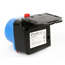 Фонарь аккумуляторный налобный LED5375 LED 0.4Вт 2 режима 220В пластик. голуб. (бокс) Ultraflash 142