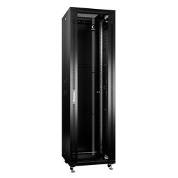 Шкаф монтажный телекоммуникационный напольный SH-05C-42U60/100-BK 19дюйм для распред. и серверн. обо