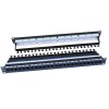 Патч-панель 19дюйм 1U RJ45 кат.6 24 порта Dual IDC ROHS PP3-19-24-8P8C-C6-110D черн. Hyperline 24610