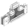 Секция T-образ. вверх 2500А Al 3L+N+PER НК IP55 тран. IEK LB-2500A4-25-F-TU
